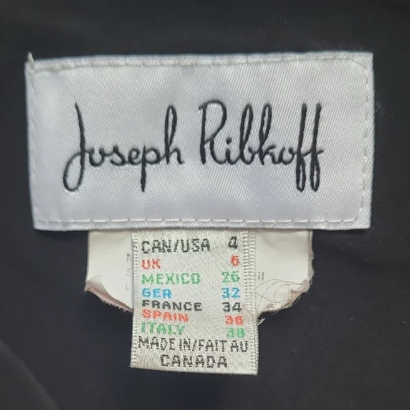 SZ4 Joseph Ribkoff Multicolor Patterned Mini Dress Style Tunic - Picture 8 of 10